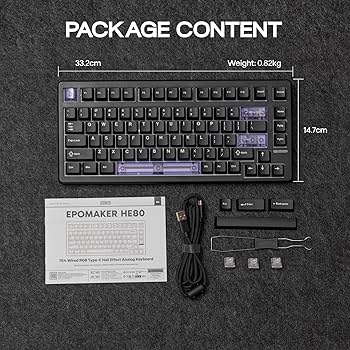 epomaker he80 8kポーリングレート EPOMAKER HE80 – epomaker
